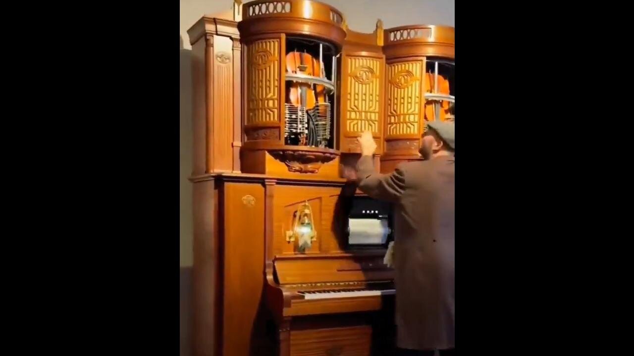 100 Year Old Self Playing Violins - It's Beyond Amazing!