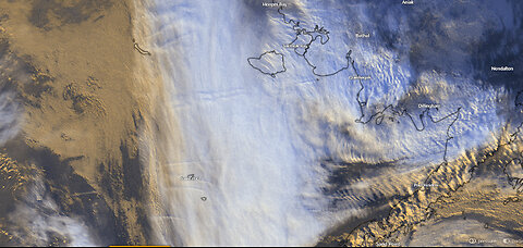 Large Chemtrail Operation in the Bering Sea! Unusual Microwave Energy, in Northeast United States!🆘