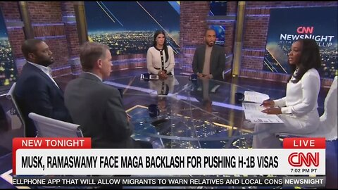 CNN Host Calls MAGA Racist Over H-1B Visas