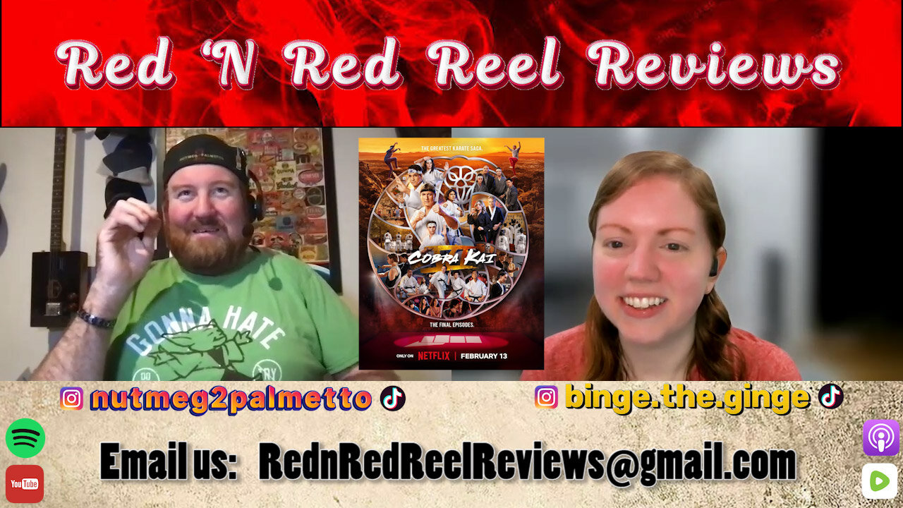 Johnny Lawrence's Final Bout for Glory! Red 'N Red Reel Reviews Cobra Kai Season 6C