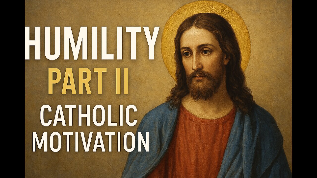 Humility Part II - Catholic Motivation