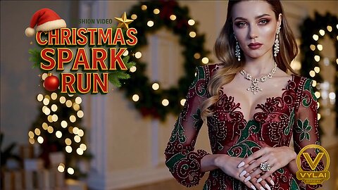 Christmas Spark Run (Official Video | Original Fashion, Original Music, Made Different • VYLAI)