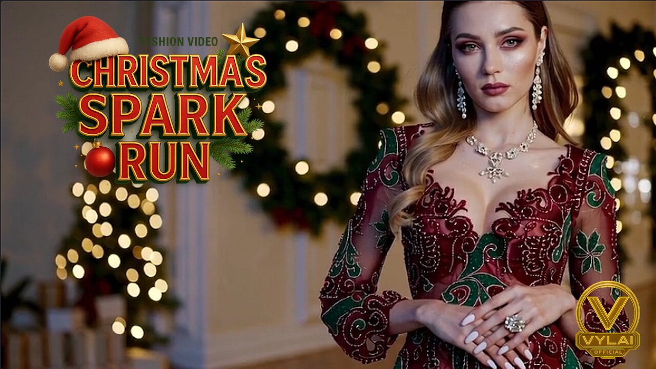 Christmas Spark Run (Official Video | Original Fashion, Original Music, Made Different • VYLAI)