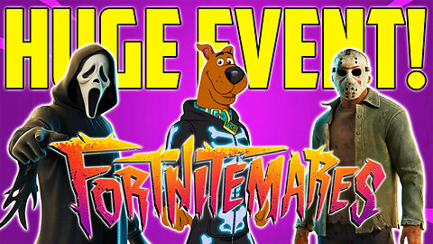 Fortnite's New Halloween Event Is Crazy! Scooby-Doo, Jason Voorhees And Ghostface!
