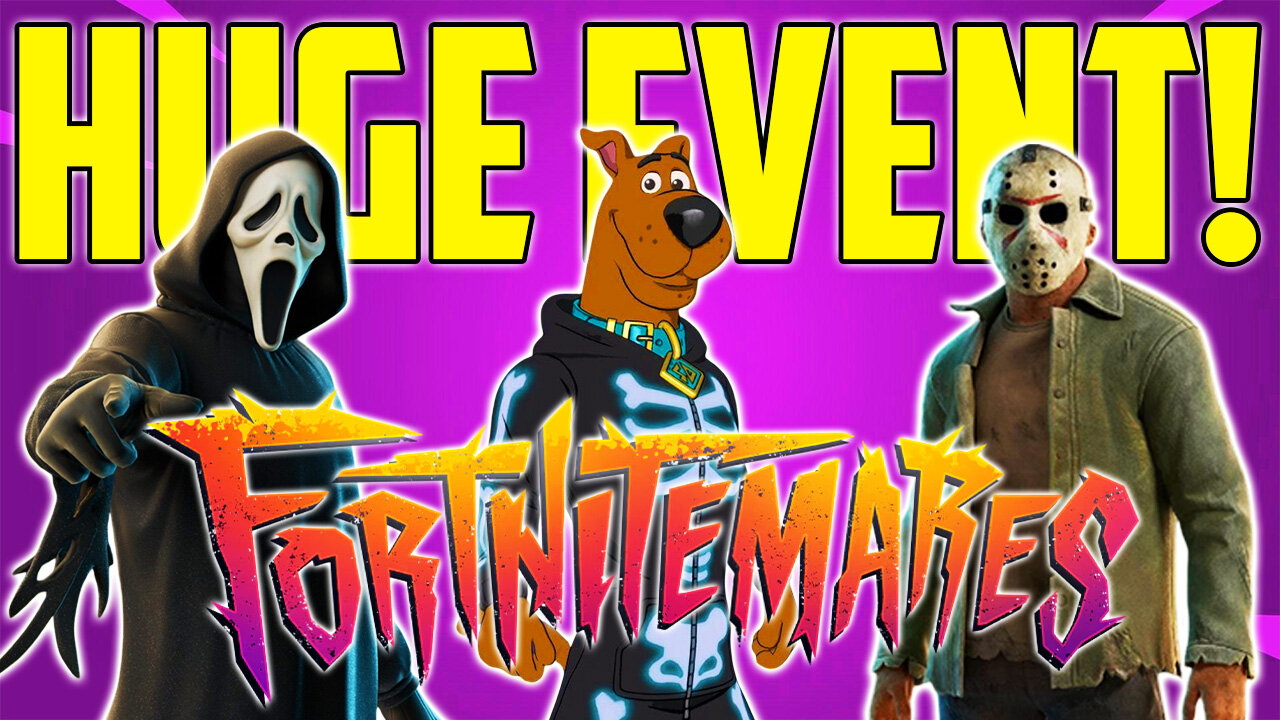 Fortnite's New Halloween Event Is Crazy! Scooby-Doo, Jason Voorhees And Ghostface!