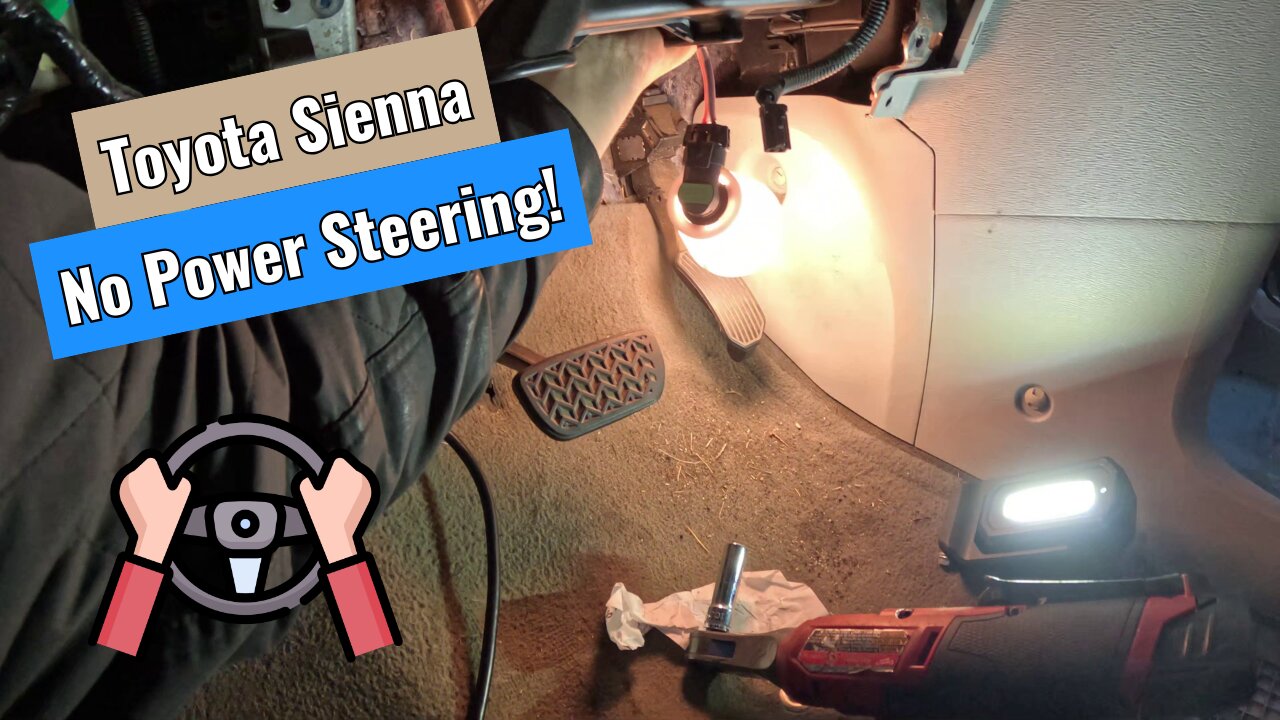 2011 Toyota Sienna - No power steering!