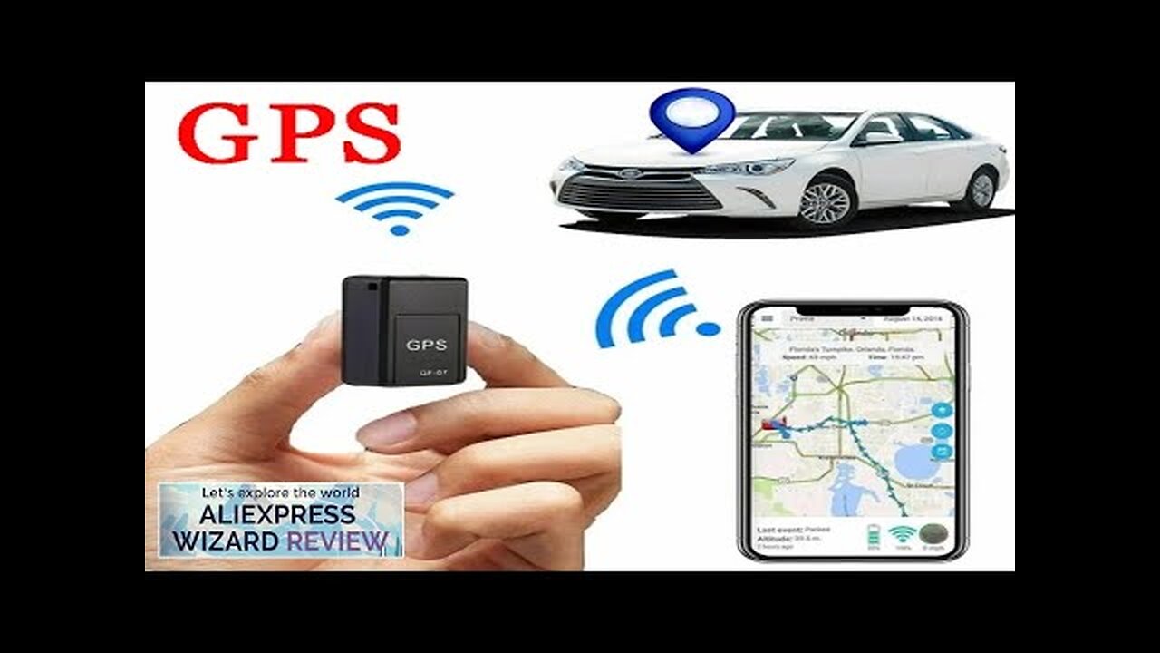 Aubess GPS Car Tracker Real Time Tracking Mini GF-07 Anti-Theft Anti-lost Locator Review