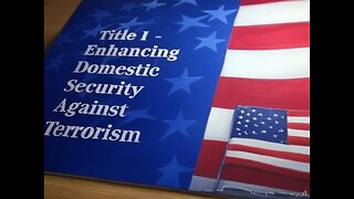 USA Patriot Act - Title I - Enhancing Domestic Security Against Terrorism