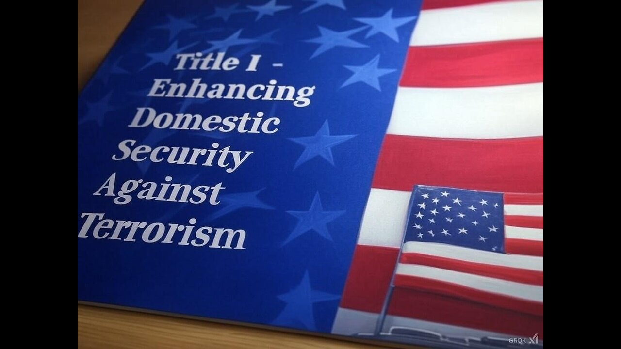 USA Patriot Act - Title I - Enhancing Domestic Security Against Terrorism