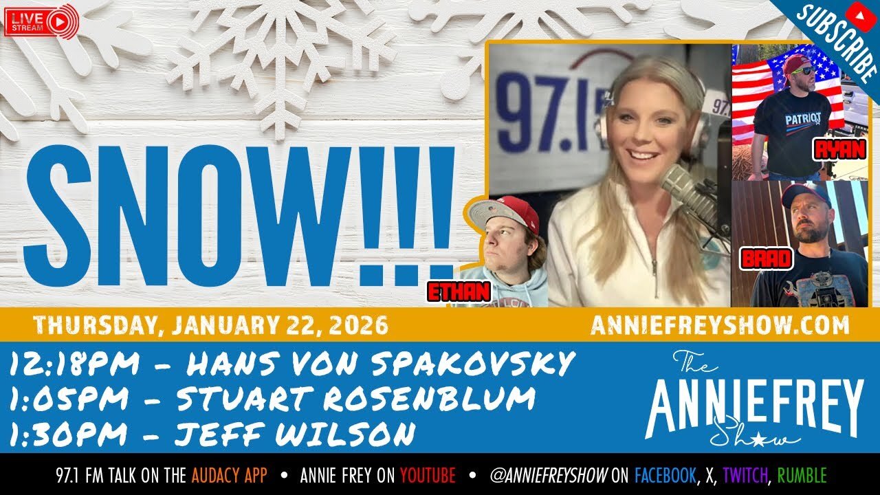 WINTER STORM WATCH! Greenland acquired? Mortgage rates decline.