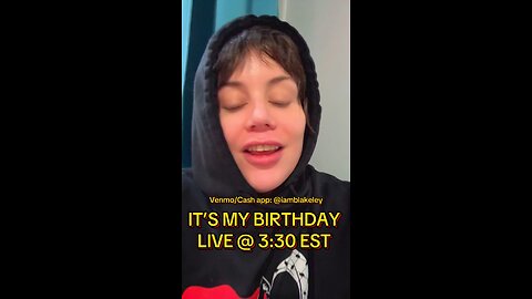 IT’S MY BIRTHDAY LIVE 🎉🦂