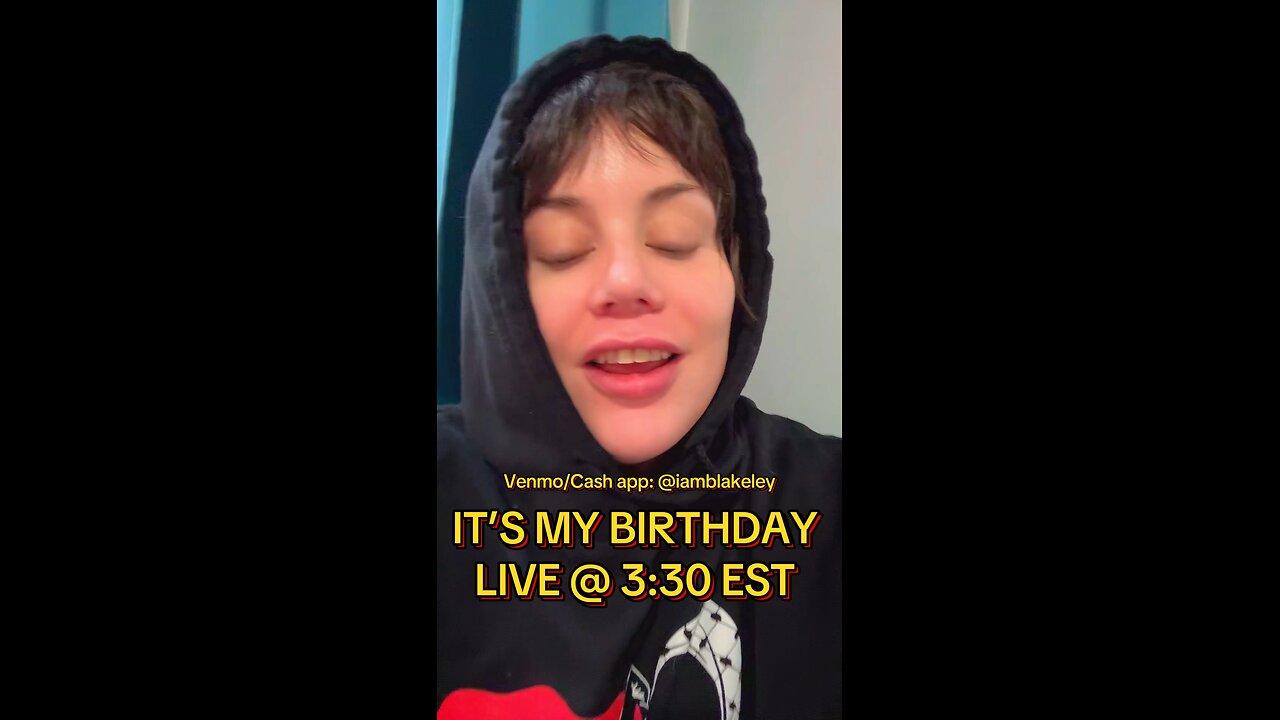 IT’S MY BIRTHDAY LIVE 🎉🦂