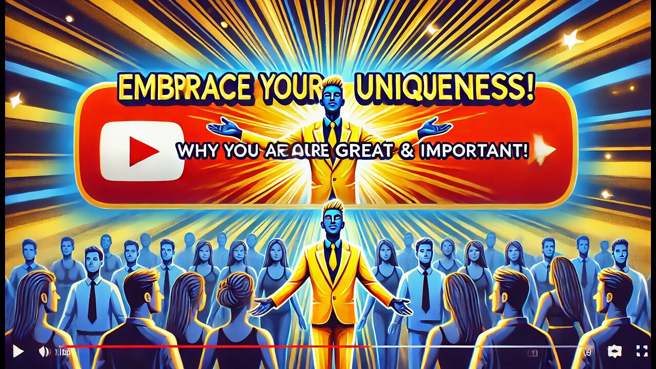 Embrace Your Uniqueness: Why You Are Great and Important