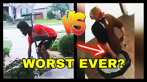 Worse DoorDasher: Stealing Scooter Or Pooping In Garbage Can?