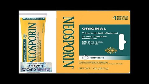 Neosporin Original Antibiotic Ointment 24-Hour Infection Prevention for Minor Wound 1 oz Review