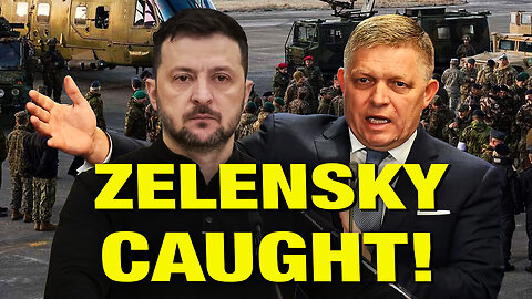 Slovakia PM RICO: “Zelensky Tried To BRIBE Me To Vote Ukraine Into NATO!”