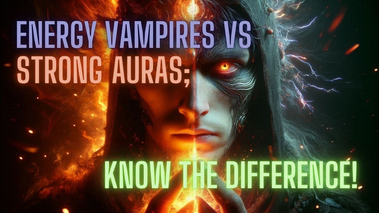 Modern-Day Energy Vampires and Strong Auras: Recognizing the Difference! Are YOU A Vampire?