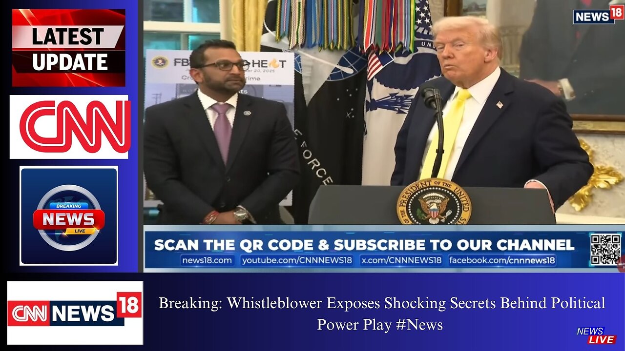 Breaking: Whistleblower Exposes Shocking Secrets Behind Political Power Play #News