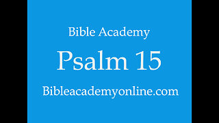 Psalm 15