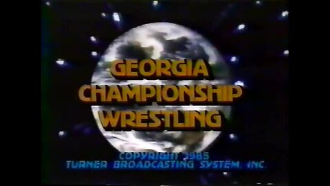 WWF/Georgia Championship Wrestling WTBS Mar 30 1985