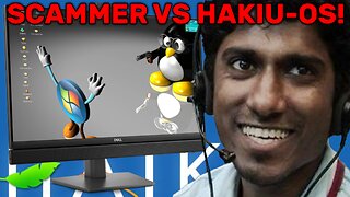 Scammer VS A non-windows OS, He Got SO CONFUSED!