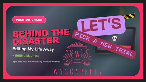 🟥PREMIUM: Edit & Chill🟥 - Behind the Disaster: Live Editing Trial Coverage | EP 12