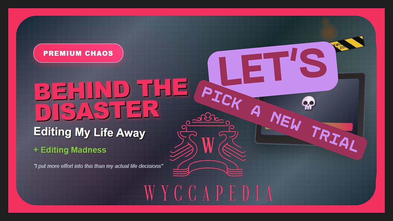 🟥PREMIUM: Edit & Chill🟥 - Behind the Disaster: Live Editing Trial Coverage | EP 12