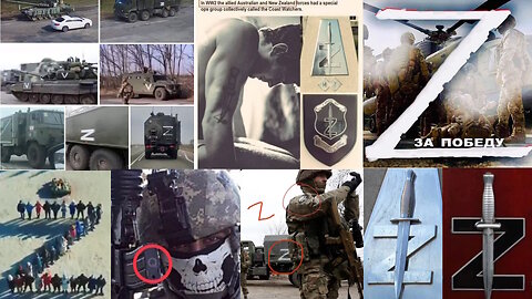 Q is Z. Russia in Ukraine. Kennedy. Trump and Putin are allies. Ukraine is Khazaria