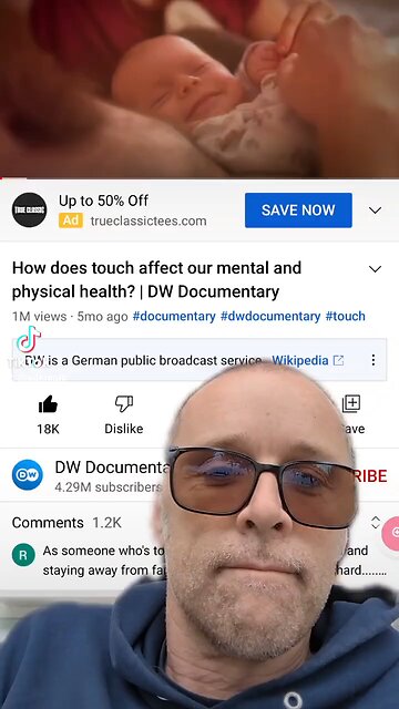 Touch affects mental health