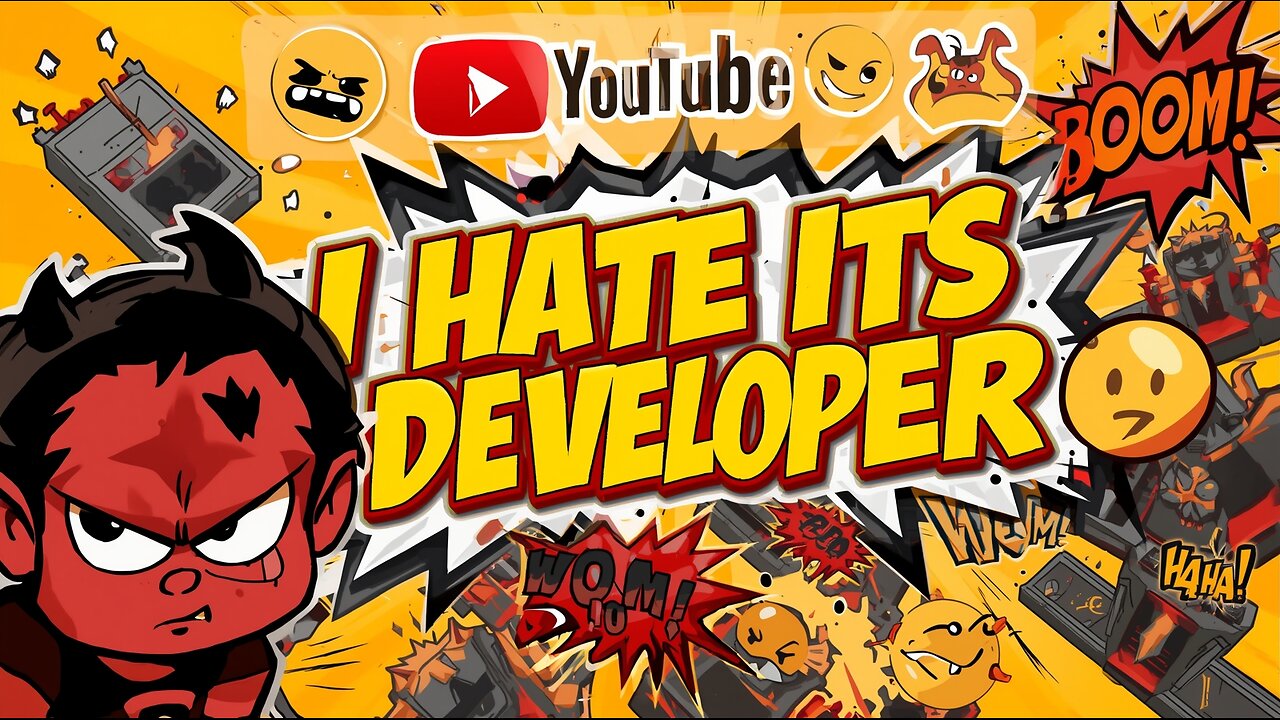 I hate its developer funny, I hate its developer funny, I hate its developer funny