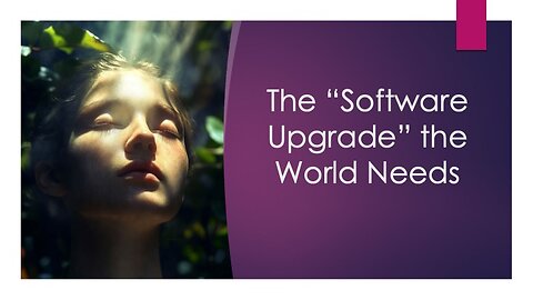 The "Software Upgrade" the World Needs (Sanctuary Church Sunday Service 01/04/26)