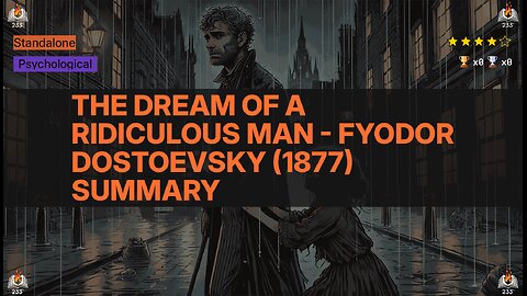 The Dream of a Ridiculous Man - Fyodor Dostoevsky (1877) Summary