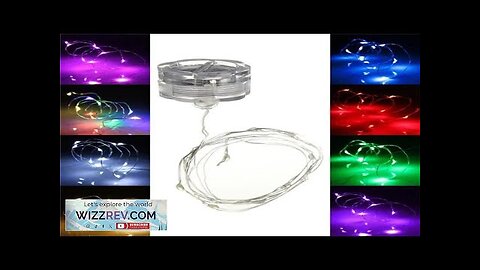 1M LED String Fairy Waterproof Petals Light Party Lamp Xmas Tree Wedding Review