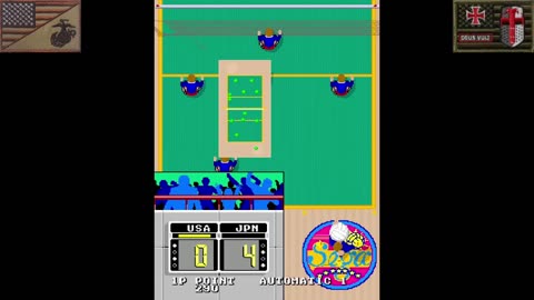 エース・アタッカー (Arcade - 1988) [JP Only]