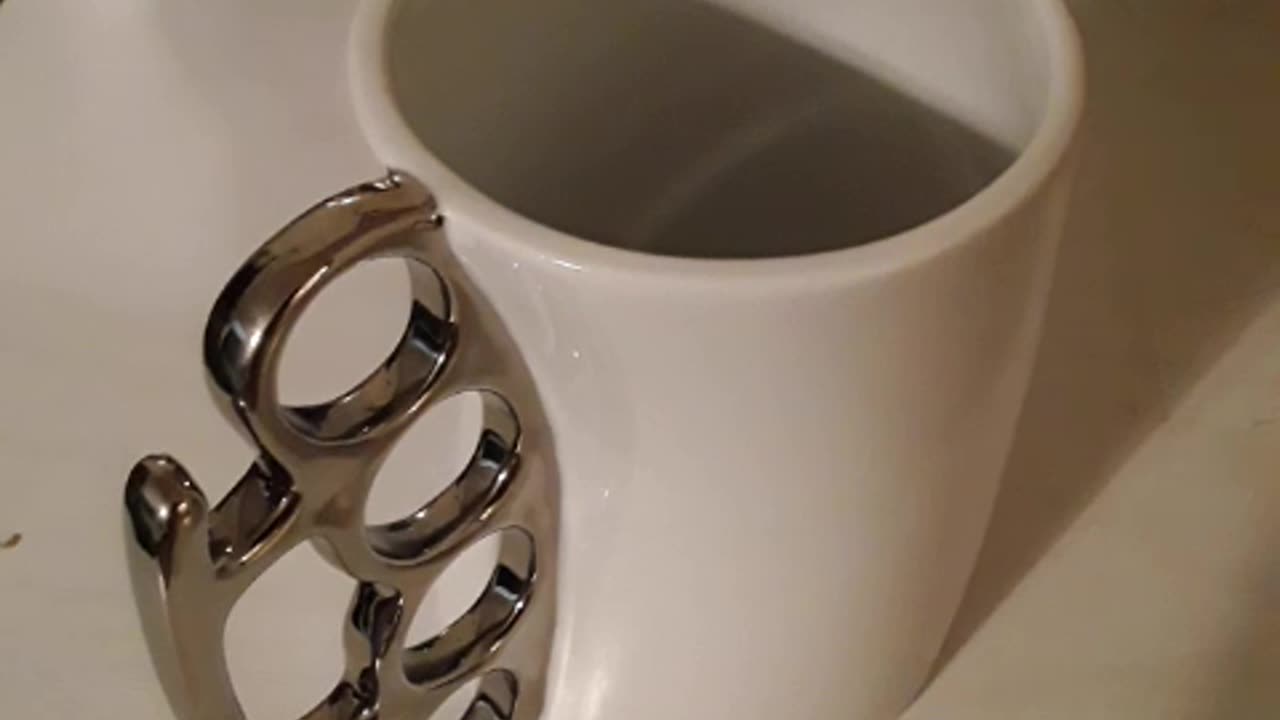 Brass Knucks Coffee Mug