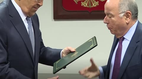 Lavrov se reúne con el ministro de Exteriores brasileño, Mauro Vieira 