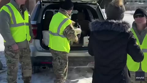 Minnesota Deploys National Guard to Hand Out Coffee & Donuts to Anti-ICE Mobs
