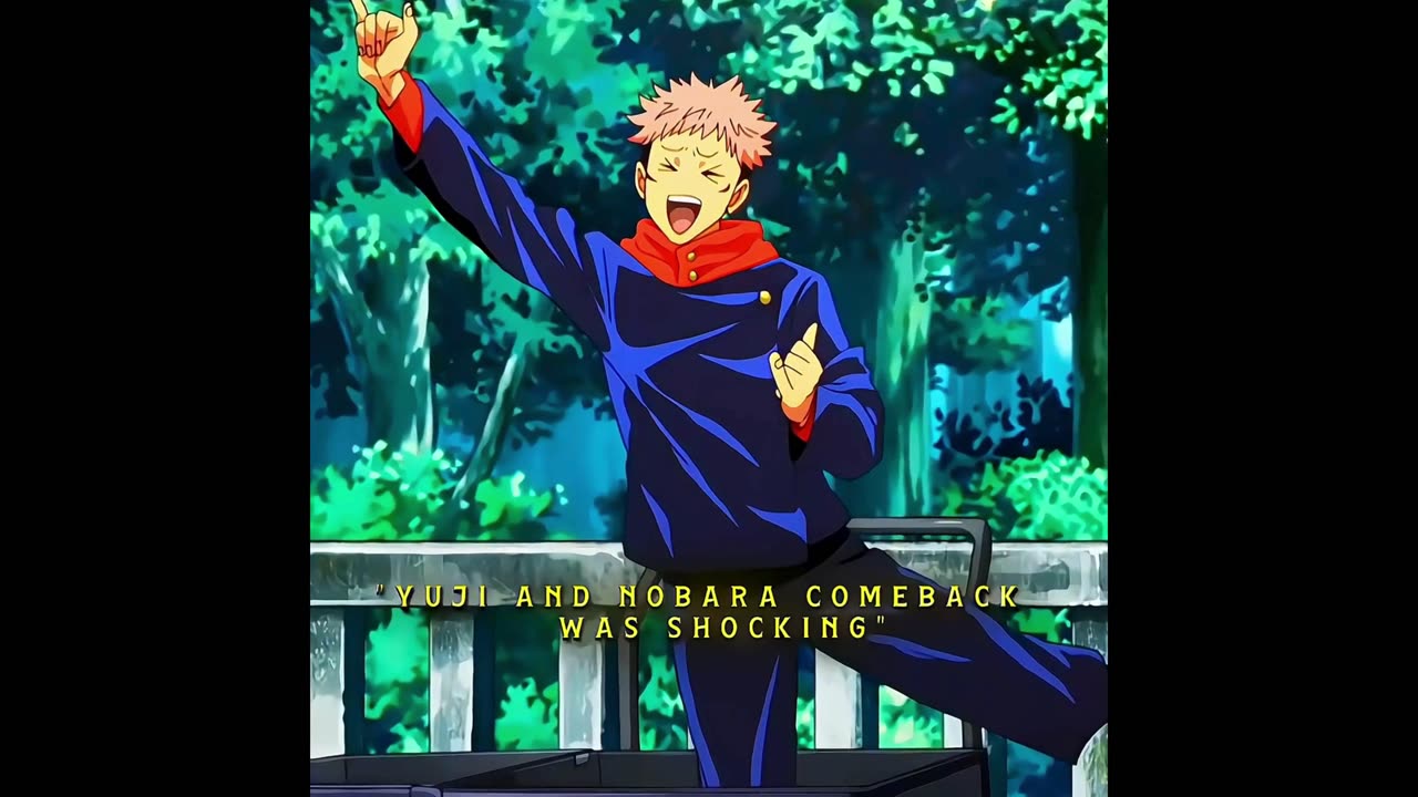 Yuji & Nobara vs Gojo comeback