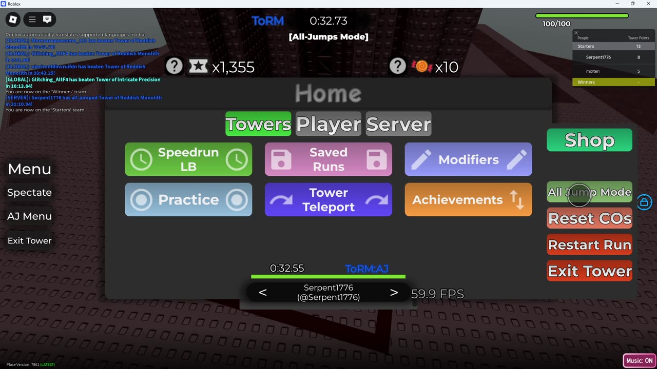 Grinding ToRM (CSCD)