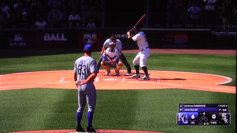 MLB The Show: Kansas City Royals vs Chicago White Sox (S22 G140)