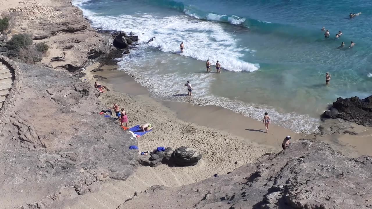 Blick vom Pajara Beach 12/24 Fuerteventura