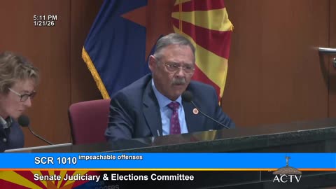 Sen. Mark Finchem: Closing the Foreign Money Loophole (SCR 1010)