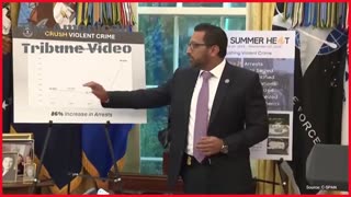 Trump and the FBI Announce Historic Success in Crackdown on Blue City Crime