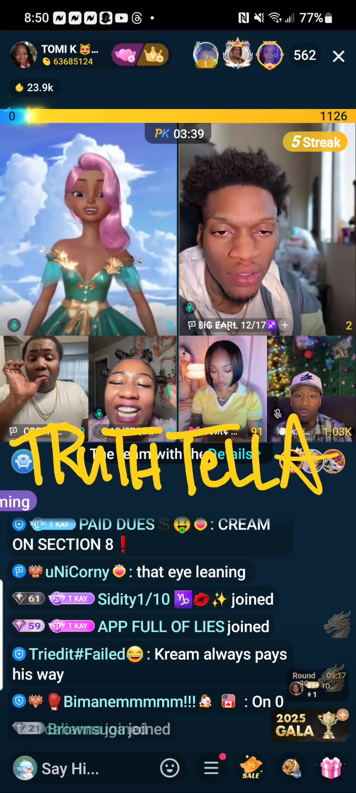 QUEEN TOMIKAY MORNING TEACAP 12/11/25 PT. 1