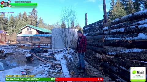 Last Frontier - ISOLATED WOODS ALASKA Building a MEGA !Homestead FARM !isolated | Journey to live off the Land