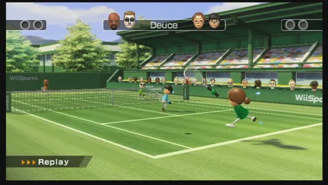 Wii Sports Tennis Game36