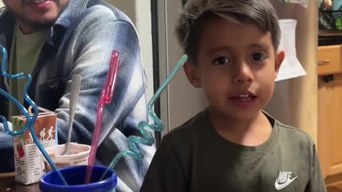 My Son Reacts to My Cheesy Joke