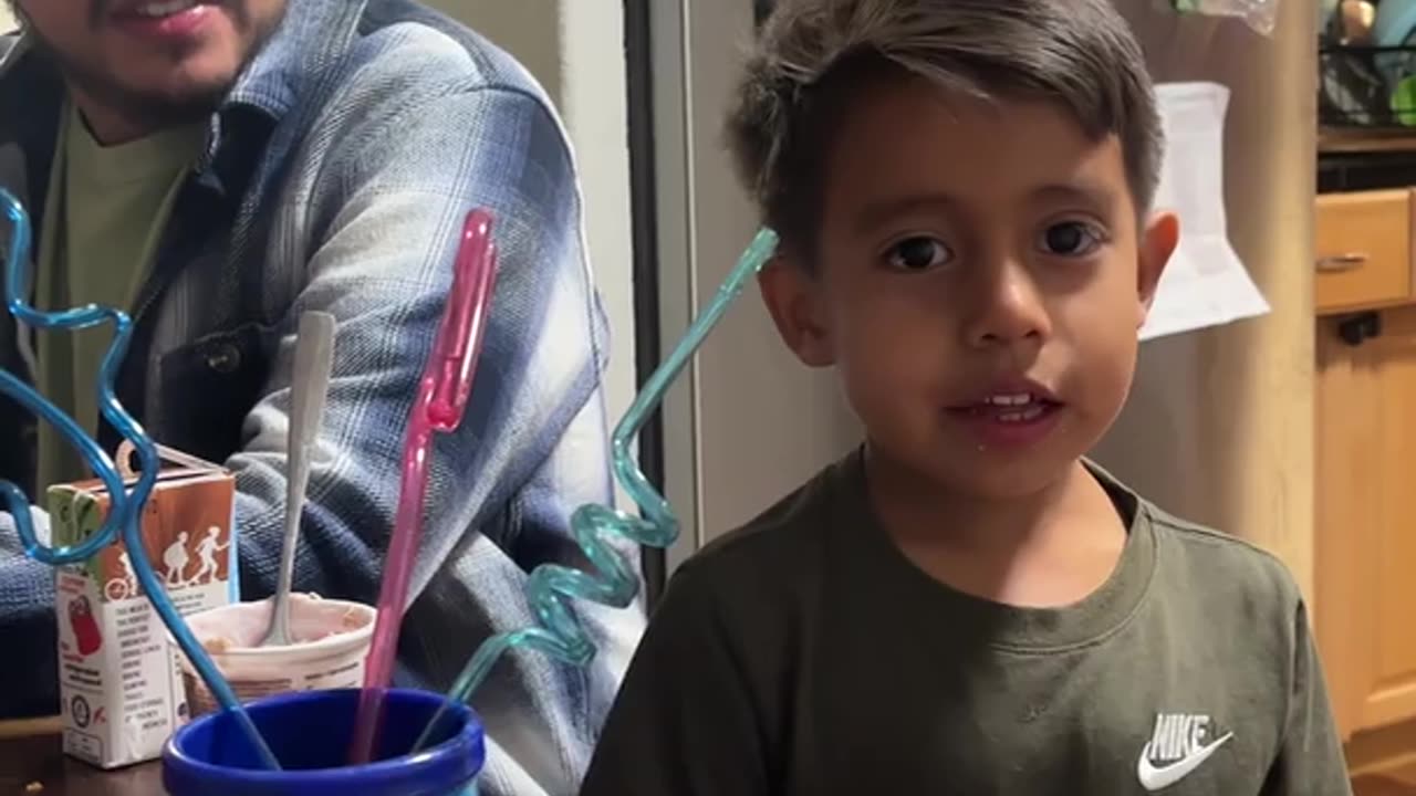 My Son Reacts to My Cheesy Joke