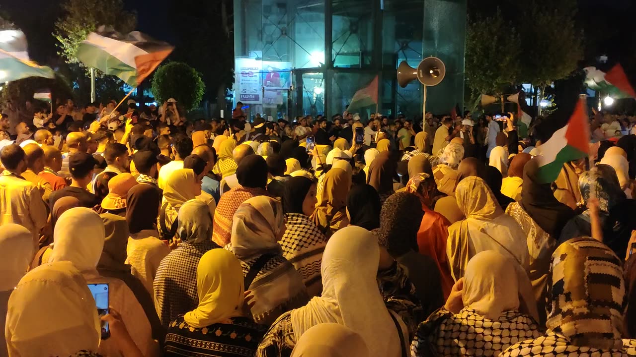 مسيرة شعبية مسيرة الصمود لكسر الحصار عن غزة من طنجة 27 09 2025 حيو الاحرار في اسطول الحرية