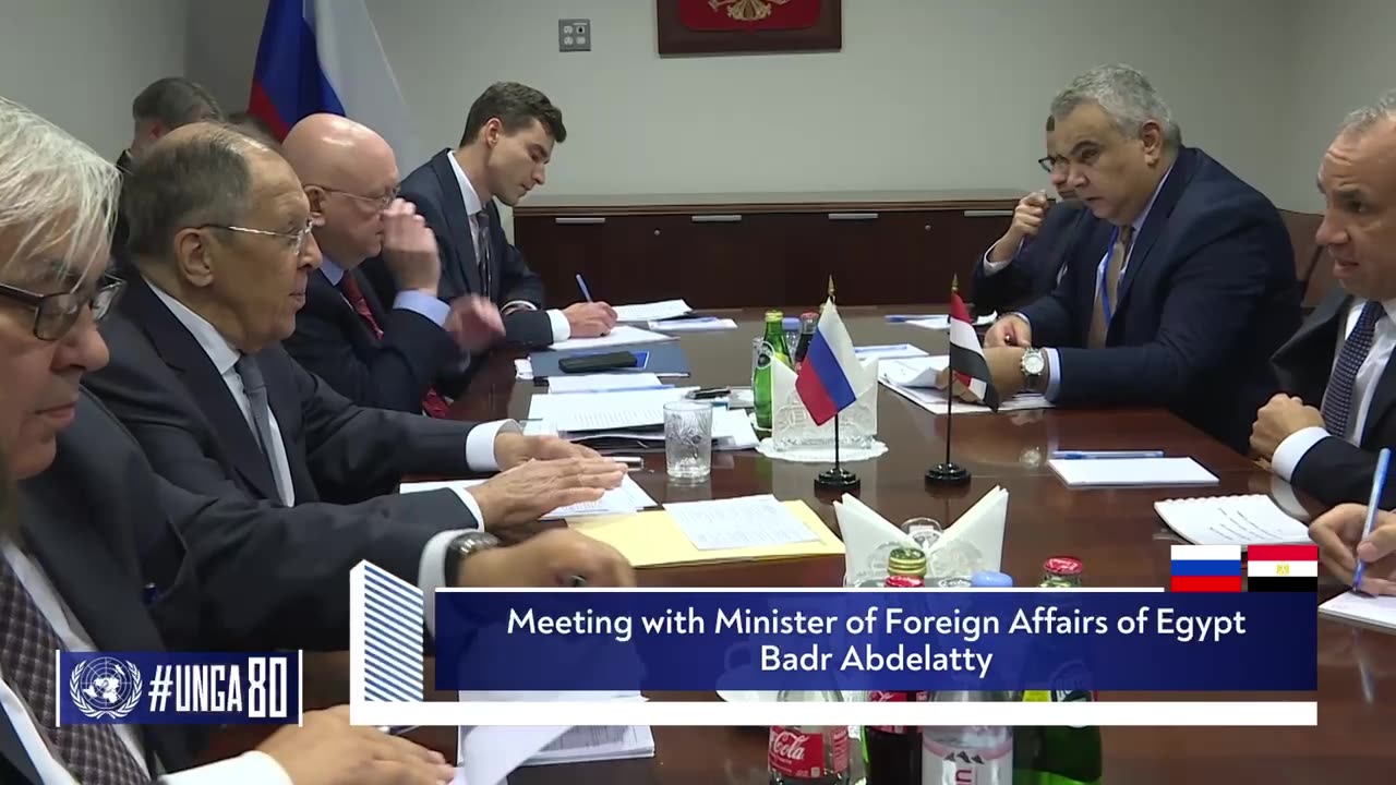 #Day2 📹#UNGA80! The Russian